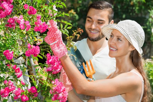 Security measures for recurring garden maintenance payments